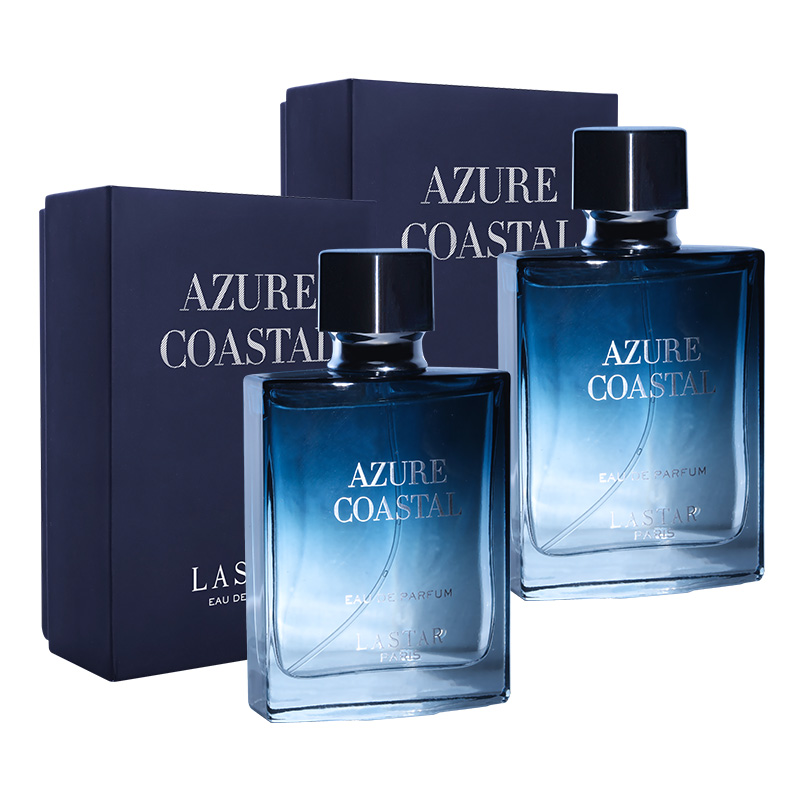 Home Fragrance Gift - 라스타 남성 향수, 2병 총 100ml/3.38fl.oz,