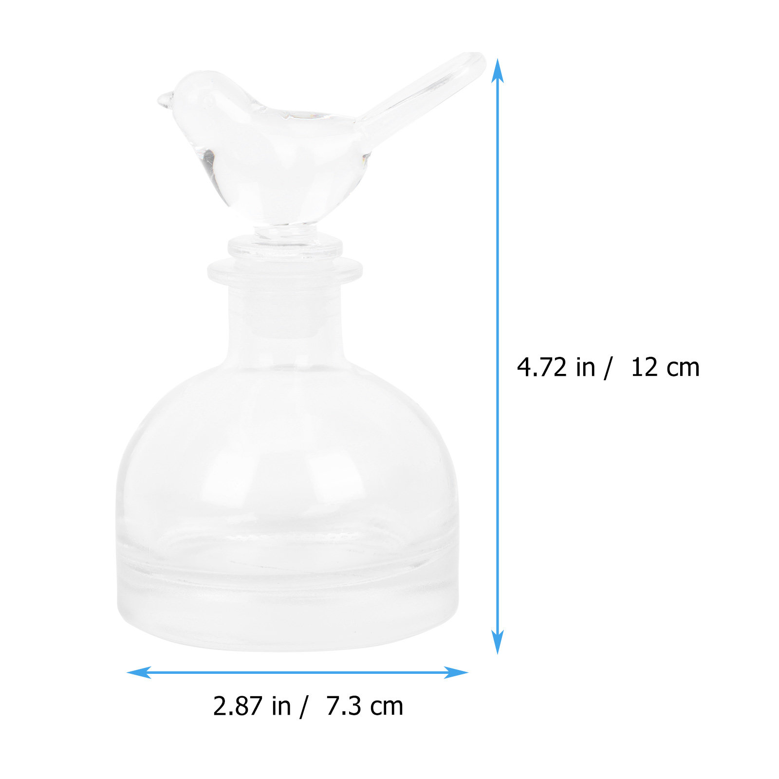 세련되고 심플한 디자인의 유리 향수병 2개 세트. DI - Home Fragrance Usa 리뷰 및 가격