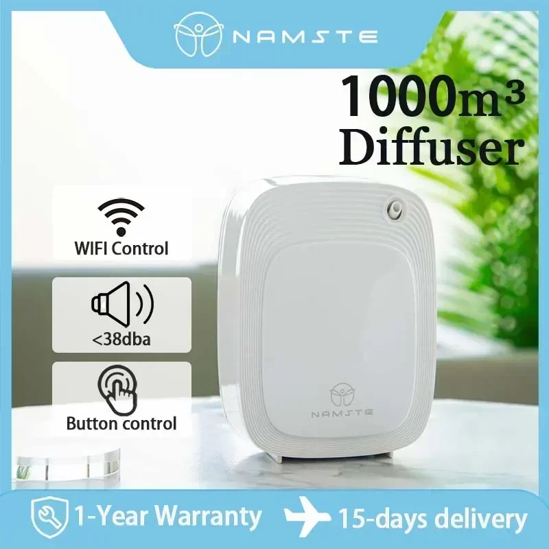Namste 1000m³ 아로마 디퓨저 머신 200ML - Home Fragrance Logo 리뷰 및 가격